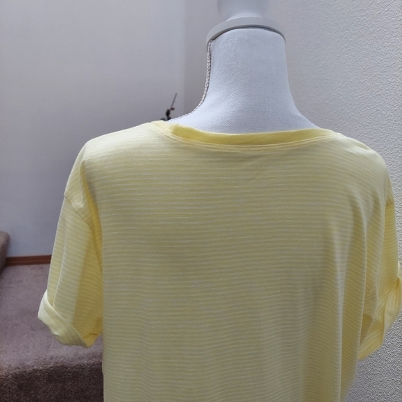 Ana woman's yellow tee. Size XXL. lightweight. breathable. comfortable. Gift. - Picture 5 of 5